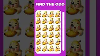 HOW GOOD ARE YOUR EYES 😭 || Part 298 || Find The Odd Emoji Out | Emoji Puzzle #emoji  #findtheodd