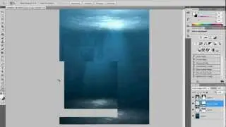 how to make Underwater Scene - Photoshop tutorial (9)
