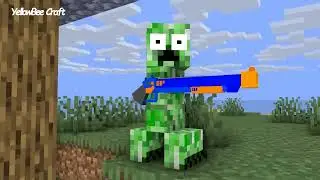 NERF  Challenge - Minecraft Animation