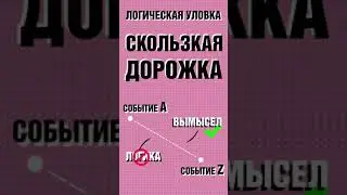 Логическая ошибка - скользкая дорожка. #Shorts