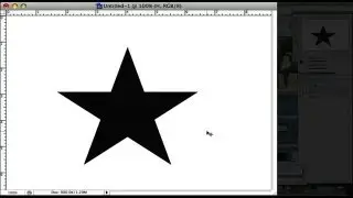 Create Star Shape Using Font in a Graphic Editor