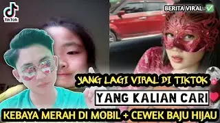 KEBAYA MER4H DI MOBIL - CEWEK BAJU HIJAU