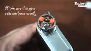 Scottish roll wicking method | Укладка фитиля Scottish roll