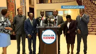 FULL VIDEO: Kenya Kwanza bipartisan team press conf. on why they failed to agree with  Azimio team