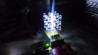 Arduino 3x3x3 LEDCube test