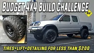 BUDGET 4x4 BUILD CHALLENGE -Modify a navara frontier for less than $200