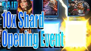 Raid Shadow Legends Shard Opening on the 3000 Sub Giveaway Account