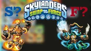 Ranking ALL Skylanders Swap Force in a Tierlist