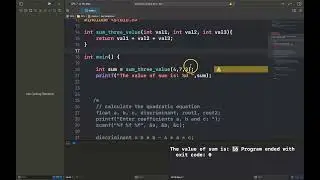 C Programming Language: 1. Function