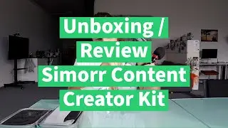 Unboxing & Erste Eindrücke - Simorr Content Creator Kit.