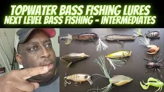Bass Fishing Lures | Topwater Lures For Intermediates | #topwaterbassfishing
