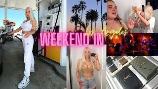 A Weekend in LA | Chatty GRWM, Penthouse Party, Shopping on Rodeo, Santa Monica