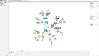 Visualizing a Topic Map In Gephi Based on GPT4 Generated Data   HD 1080p