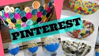DIY PINTEREST BUTTON BOWL - Maddie Ryles