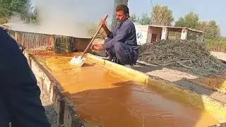 Jaggery make is beautiful desi blog my first vlog
