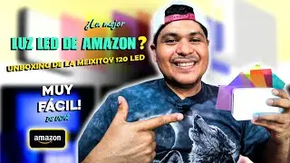 Unboxing y Prueba de la Luz LED Meixitoy 120 para Selfies y Videos: ¡Directo de Amazon!