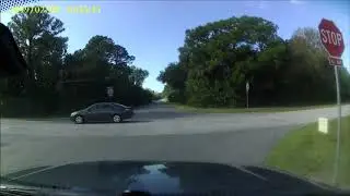 4 way stop  at Biscayne Drive and Eppinger Drive, Port Charlotte, FL
