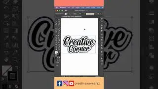 Create outline of the text in Adobe illustrator 