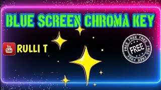 Green Screen [1080p] - STARLIGHT, PASTEL GALAXY, STAR, LUMINOUS, BLINK, FLICKERING, BABY sound 🔊