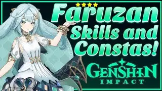 EARLY Faruzan Skills Passives and Constellations! | Genshin Impact leaks