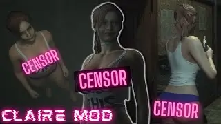 Resident Evil 2 Remake  Kiss This Shirt Gameplay PC Mod - Claire RE2