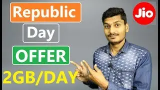 Jio Republic Day Offer 2018 | 50 % More Data | Get 2 GB DATA in ₹98 | Jio Recharge Tariff Plans