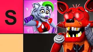 Ranking FNAF Characters  on a TIER LIST