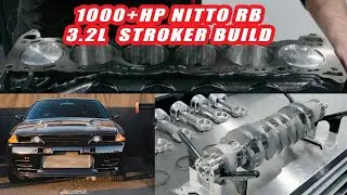 How To Build a 1200hp RB26 - Nitto 3.2 Stroker Engine - Part 1