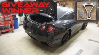 Rebuilding wrecked Nissan GTR update | Going Widebody