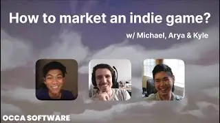 How to market an indie game w/ Kyle! | OccaSoftware Interviews 2