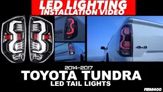 14-17 TOYOTA TUNDRA LED TAIL LIGHTS INSTALL - AJP DISTRIBUTORS