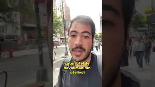 New York Uçağımı Kaçırdım | Detaylar Uzun Videoda
