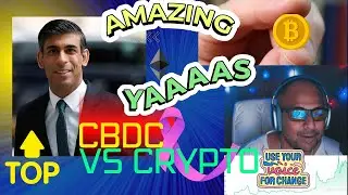 Rishi Sunak CBDC concept VS cryptocurrency! FACT CHECK !