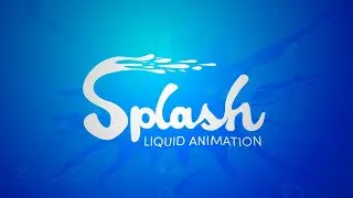 Liquid Splash Logo Intro-Aftereffects