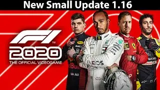 *NEW* F1 2020 Update 1.16 (Very Small)