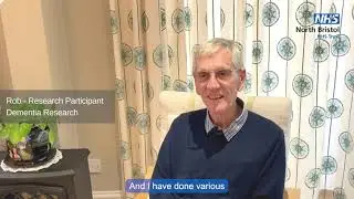 Rob's Story: Taking part in Dementia Research
