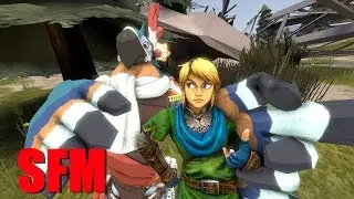 [SFM] Legend of Zelda Breath of the wild Kass is in the woods