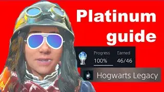 The ULTIMATE guide to EARN the Platinum Trophy (All Achievements) in Hogwarts Legacy