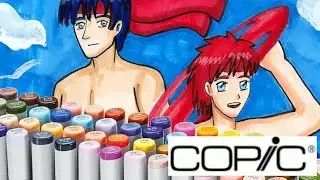 What-if Wednesday - Summer Ike and Roy - Copic Markers