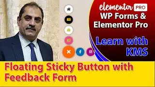 Floating Sticky Button with Feedback Form in Elementor