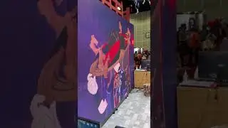 Presenting at Anime Expo's Genshin Booth with LilyPichu & DisguisedToast! 