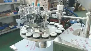 Máquina de llenado y sellado de tubos, máquina de llenado de tubos de aluminio para ungüentos