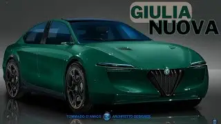 Alfa Romeo Giulia Nuova Concept Shows Off Possible Next Generation Italian Designs