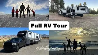Tour Our LUXURY Toy Hauler 5thWheel
