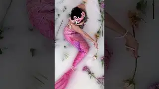 Mermaid La Vie en rose (life in pink) #mermaid #pink #mermaidtail #h2o #barbie #disney #roses