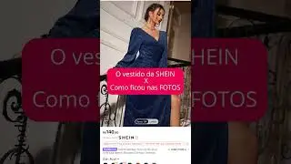 VESTIDO DA SHEIN X COMO FICOU NAS FOTOS | Cupom: miriamcmarchesiq2