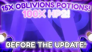 WHAT 15X OBLIVION POTIONS GET YOU IN SOL’S RNG!