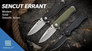SENCUT Errant Flipper & Thumb Stud Knife