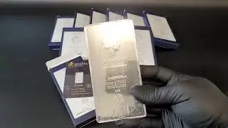 Silber Madrid Bar 10 x 1 kg Münzbarren