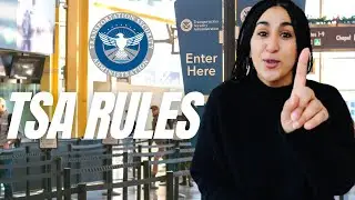 9 Airport Security Tips -  TSA travel Hacks and Tricks 